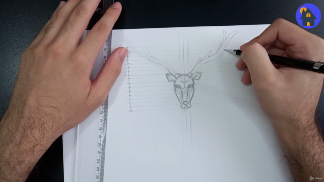 Técnicas de desenho à mão: corpo humano e animal – Screenshot 3