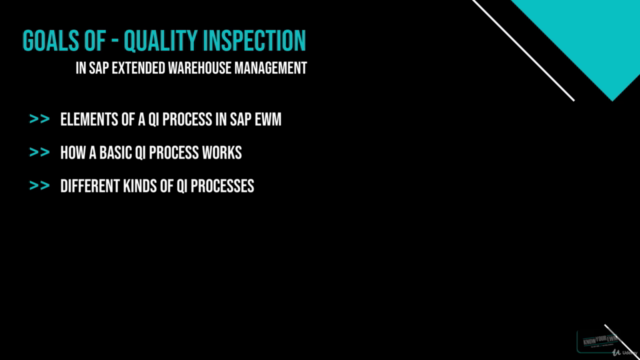 SAP Extended Warehouse Management - Quality Inspection QIE – Screenshot 4