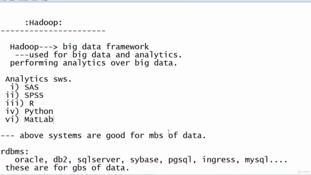Hadoop & Spark – Screenshot 1
