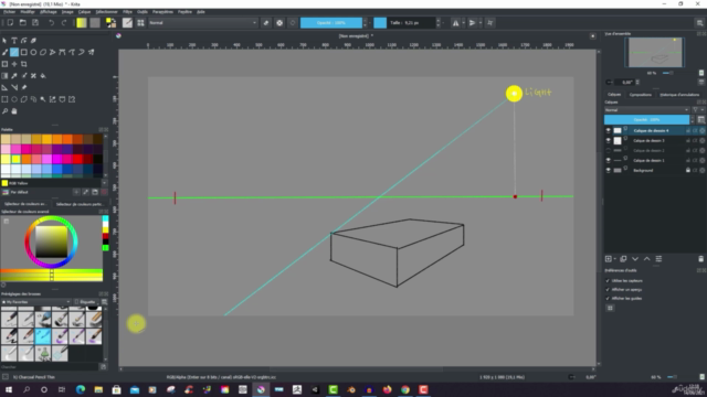 La perspective dans le dessin – Screenshot 3