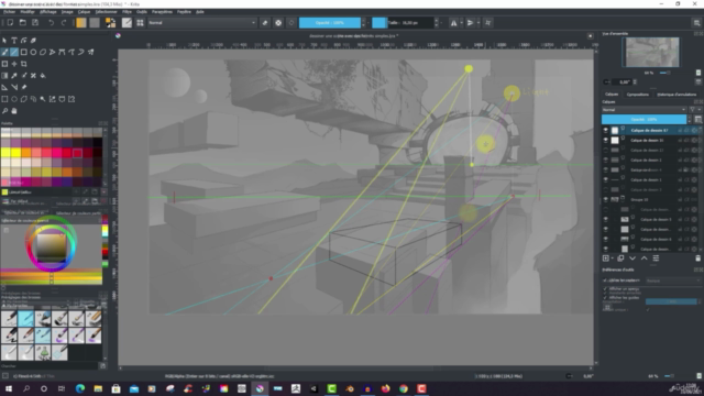 La perspective dans le dessin – Screenshot 4
