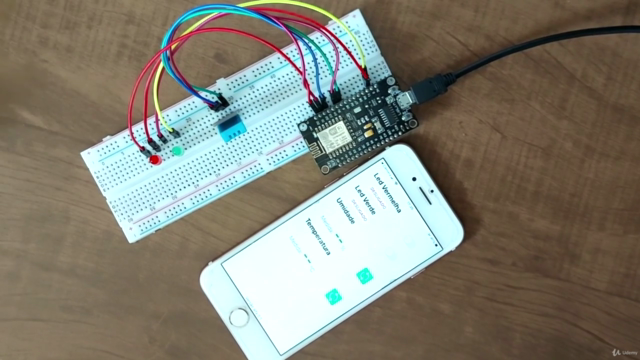 Fazendo aplicativos com NodeMCU(esp8266) e React Native: – Screenshot 1