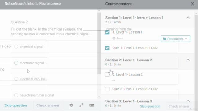 NoticeNeuro's Intro to Neuroscience – Screenshot 3