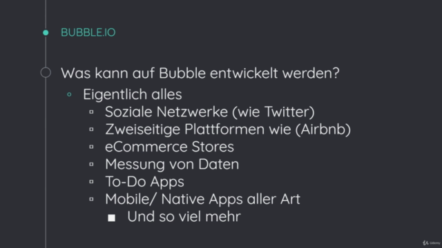 Bubble/io - No-Code Webapps wie Reddit und Tinder – Screenshot 3