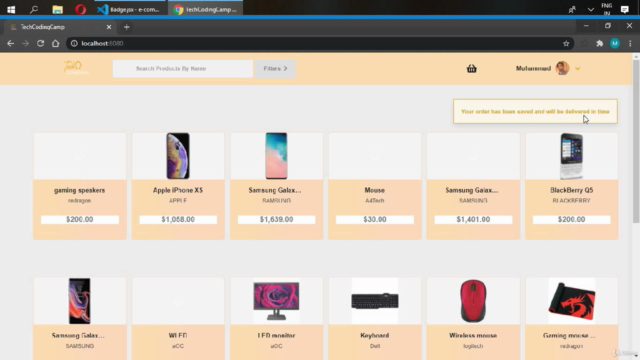Create Your Own E-Commerce Store with React/Redux Admin/User – Screenshot 2