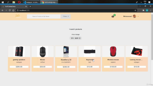 Create Your Own E-Commerce Store with React/Redux Admin/User – Screenshot 3