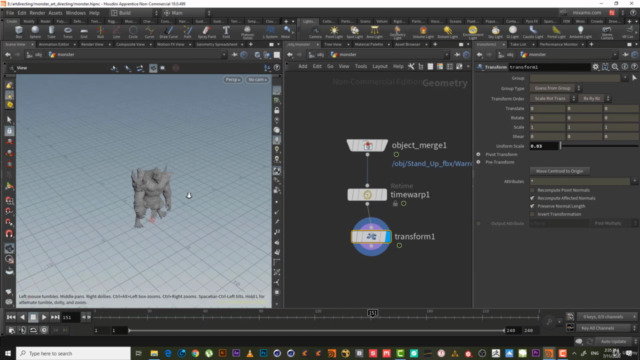 Art Directing Ocean Fluid in Houdini – Screenshot 1
