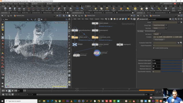 Art Directing Ocean Fluid in Houdini – Screenshot 3