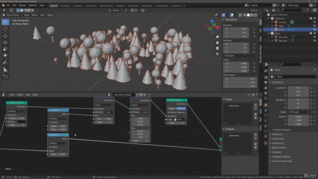 Create Objects Procedurally With Geometry Nodes In Blender – Screenshot 4