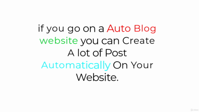 Amazon Affiliate AutoBlog -Complete WordPress Website Course – Screenshot 3