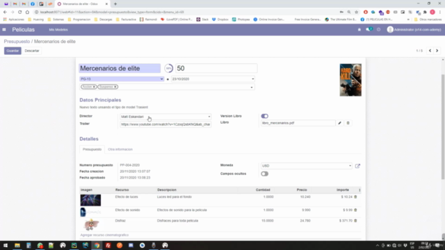Odoo 14 para programadores | nivel básico – Screenshot 1