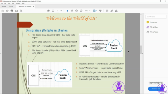 Oracle Fusion Technical - Oracle Integration Cloud OIC Gen2 – Screenshot 3