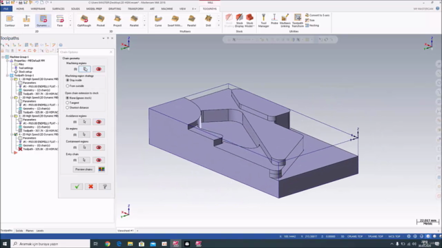 Mastercam Sertifika Serisi "2D Yüksek Hızlı İşleme (HSM) – Screenshot 3