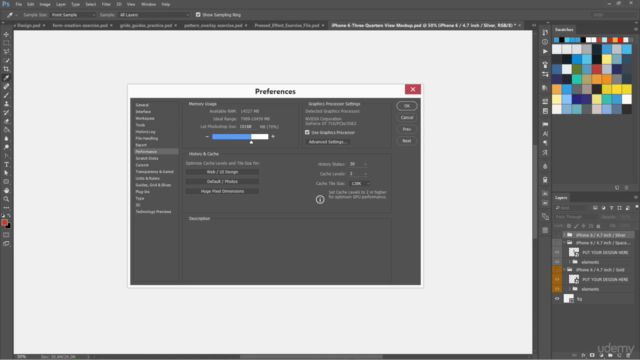 UI Design with Photoshop from Beginner to Expert in 15 days – Screenshot 1