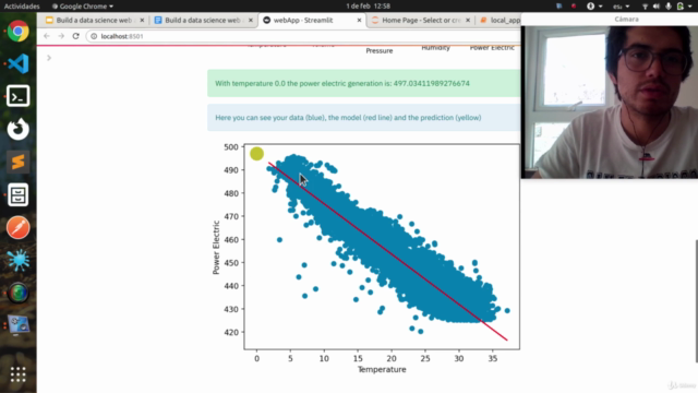 Build a Data Science web app using Streamlit – Screenshot 4