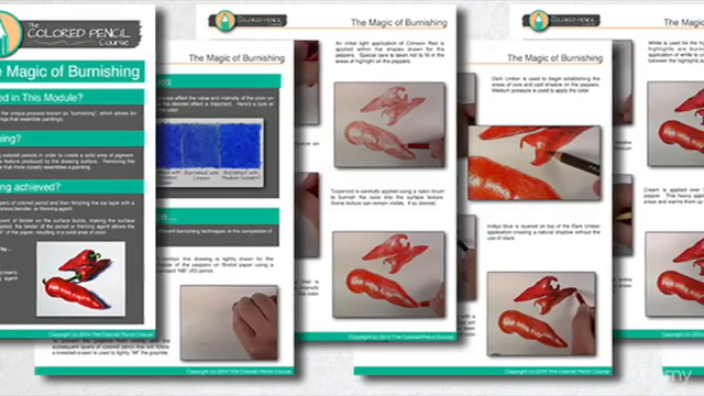 The Colored Pencil Drawing Course – Screenshot 4