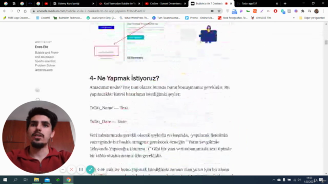 Kod Yazmadan Bubble ile Yapılacaklar Listesi Oluşturma – Screenshot 1