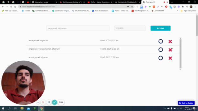 Kod Yazmadan Bubble ile Yapılacaklar Listesi Oluşturma – Screenshot 3