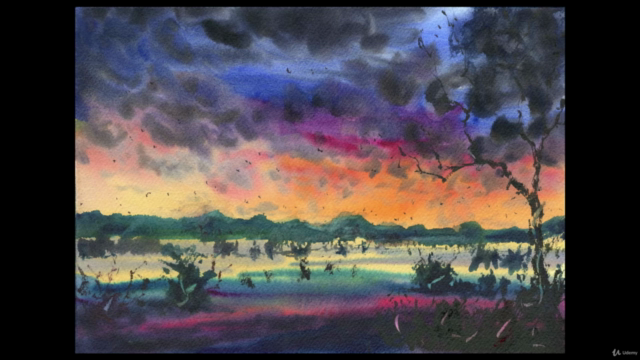Watercolor Essentials: Loose and Atmospheric Landscapes – Screenshot 3