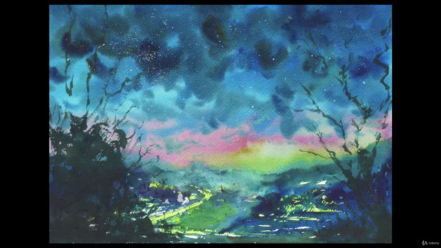 Watercolor Essentials: Loose and Atmospheric Landscapes – Screenshot 4