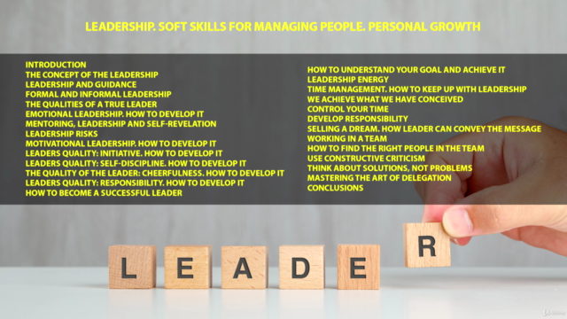 Mastering the Art of Leadership – Screenshot 1