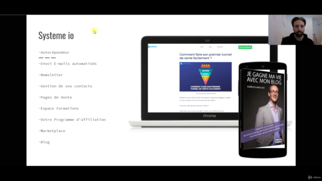 Systeme io /créer un business rentable / installer pixel FB – Screenshot 1