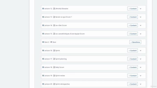 Gestion de projet Agile : Scrum et Kanban – Screenshot 4