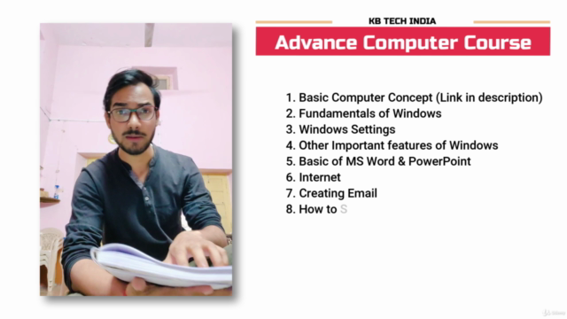 Advance Computer Course in Hindi/ Urdu – Screenshot 2