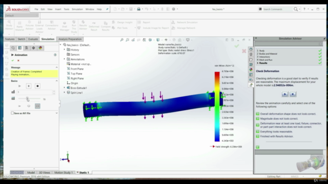 SOLIDWORKS: Introduction To Finite Element Analysis (FEA) - Screenshot_01