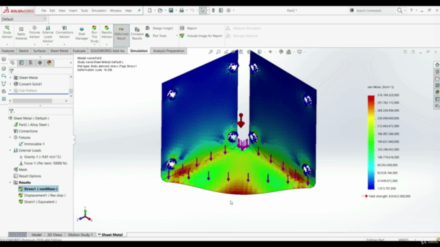 SOLIDWORKS: Introduction To Finite Element Analysis (FEA) - Screenshot_03