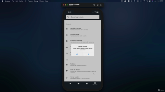 React Native: Crea tu E-Commerce móvil para iOS y Android – Screenshot 2