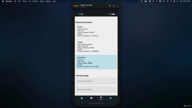 React Native: Crea tu E-Commerce móvil para iOS y Android – Screenshot 3