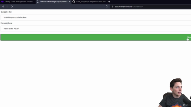 Build a Ticketing Application with Python, HTML, WayScript – Screenshot 2