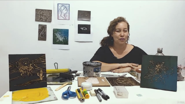 Curso de Grabado en Xilografia – Screenshot 1