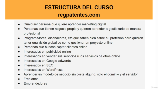 Curso Completo de Marketing Digital - Con Proyecto desde 0 – Screenshot 3