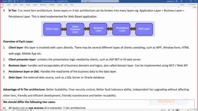 Live Project using Ntier Arch (.NET5 + EF Core + Angular) – Screenshot 4