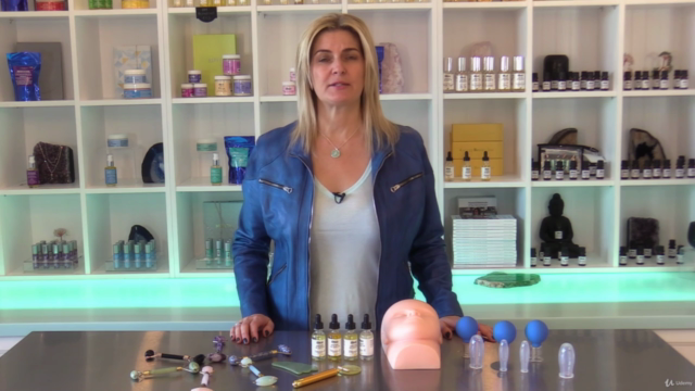 Acupressure Face Massage, Cupping, Gua Sha, and Jade Rolling – Screenshot 3