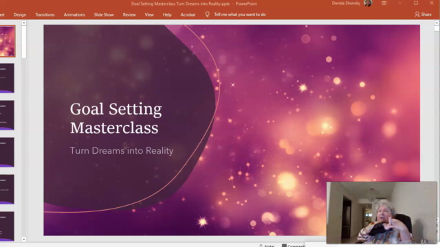 Goal Setting Masterclass: – Screenshot 3