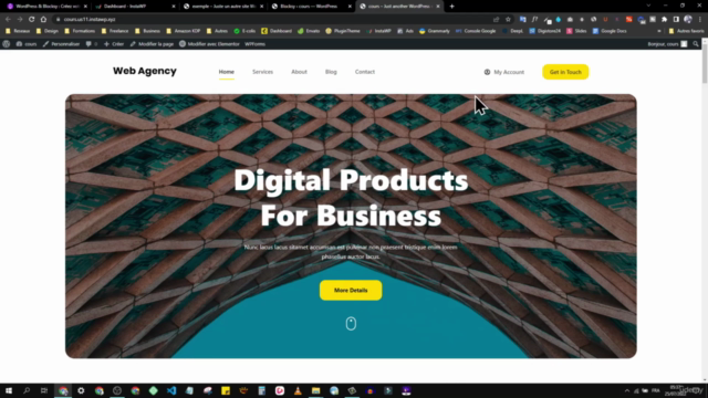 WordPress & Blocksy : Créez votre site d'agence facilement. – Screenshot 2