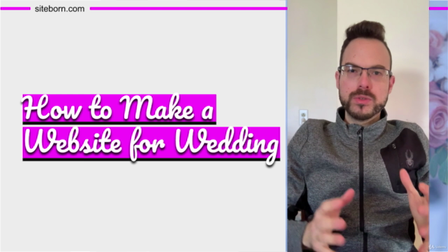How to Make a Website for Wedding – Screenshot 3