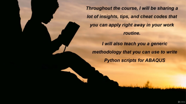 Practical Finite Element Analysis, ABAQUS Python Scripting – Screenshot 3