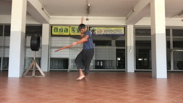 Level 2 Double sword in Krabi krabong Thai martial art – Screenshot 2