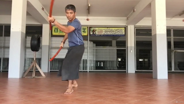 Level 2 Double sword in Krabi krabong Thai martial art – Screenshot 3