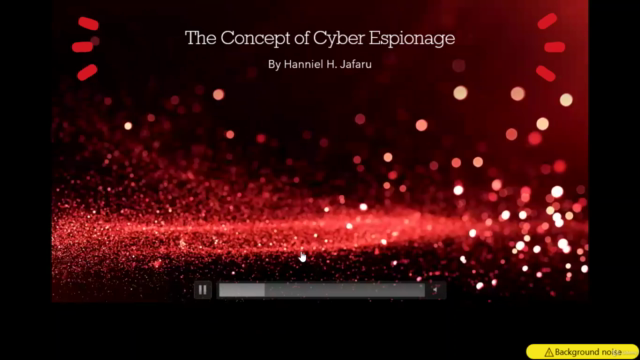 The Concept of Cyber Espionage – Screenshot 1