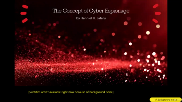 The Concept of Cyber Espionage – Screenshot 4