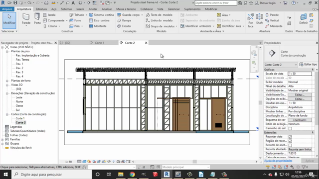 Curso steel frame estrutural metalica – Screenshot 4