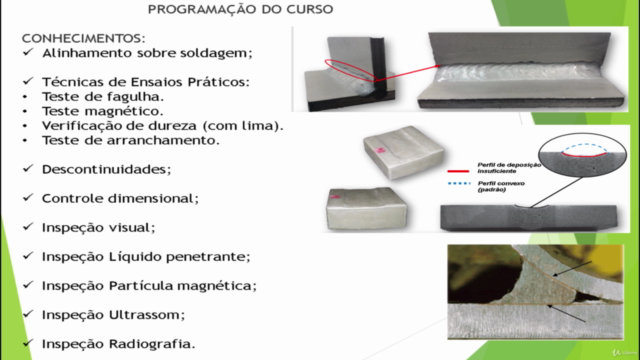 Inspeção em solda – Screenshot 1