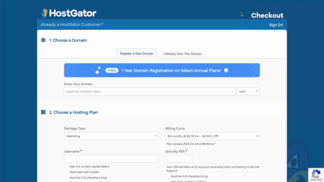 How To Create Your Dream Website 2021 – Screenshot 1