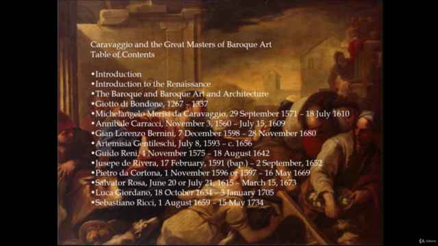 Caravaggio and the Great Masters of Baroque Art - Screenshot_01