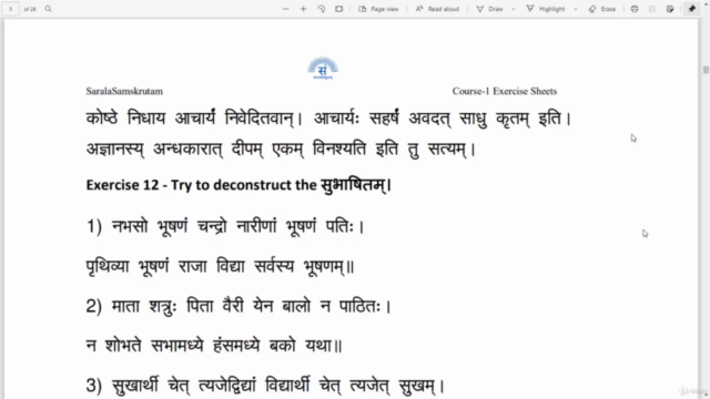 Complete Comprehensive and Easy Sanskrit for Beginners – Screenshot 4